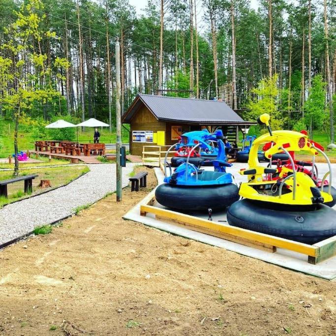 Pastelowy Domek Z Balia Elektryczna Z Jacuzzi Zalakowo Ngoại thất bức ảnh
